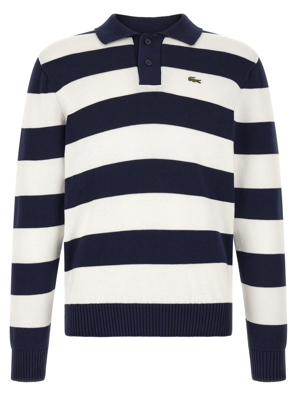 Lacoste White Cotton Cardigan