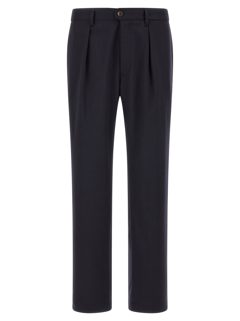 Incotex Blue Polyester Dress Pants
