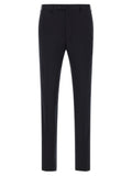 Incotex Blue Virgin Wool Dress Pants