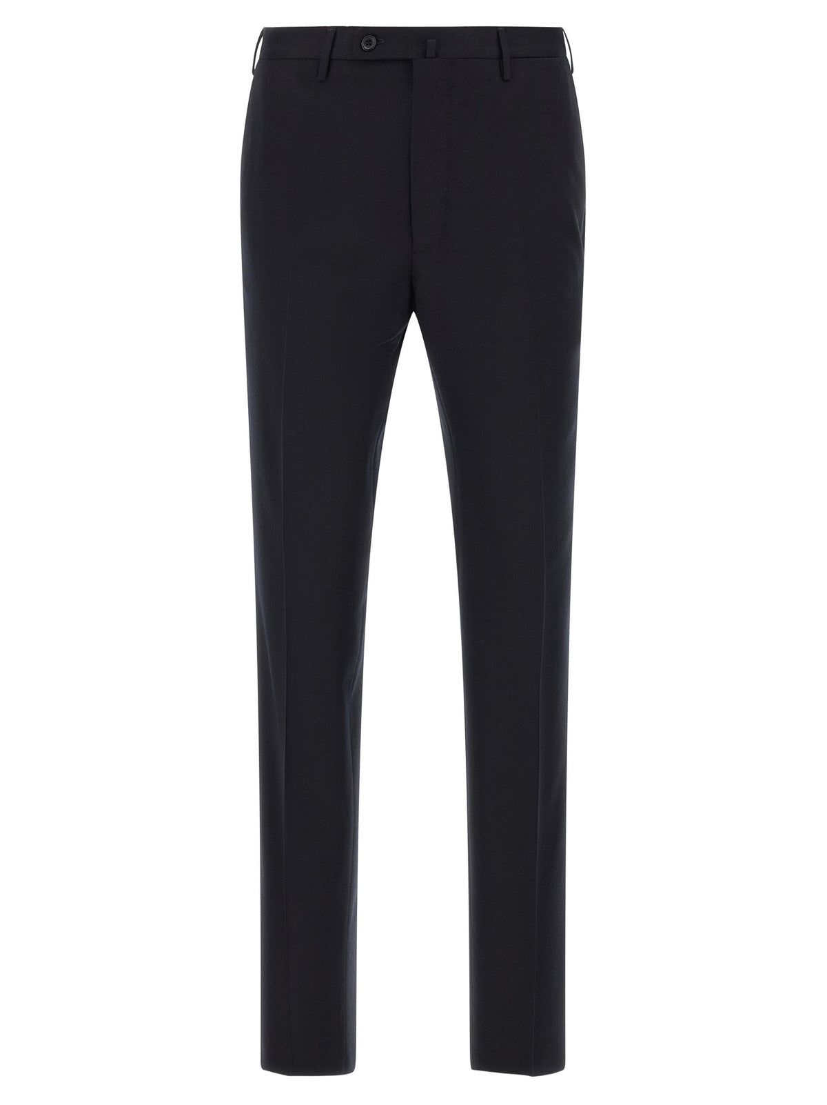 Incotex Blue Virgin Wool Dress Pants