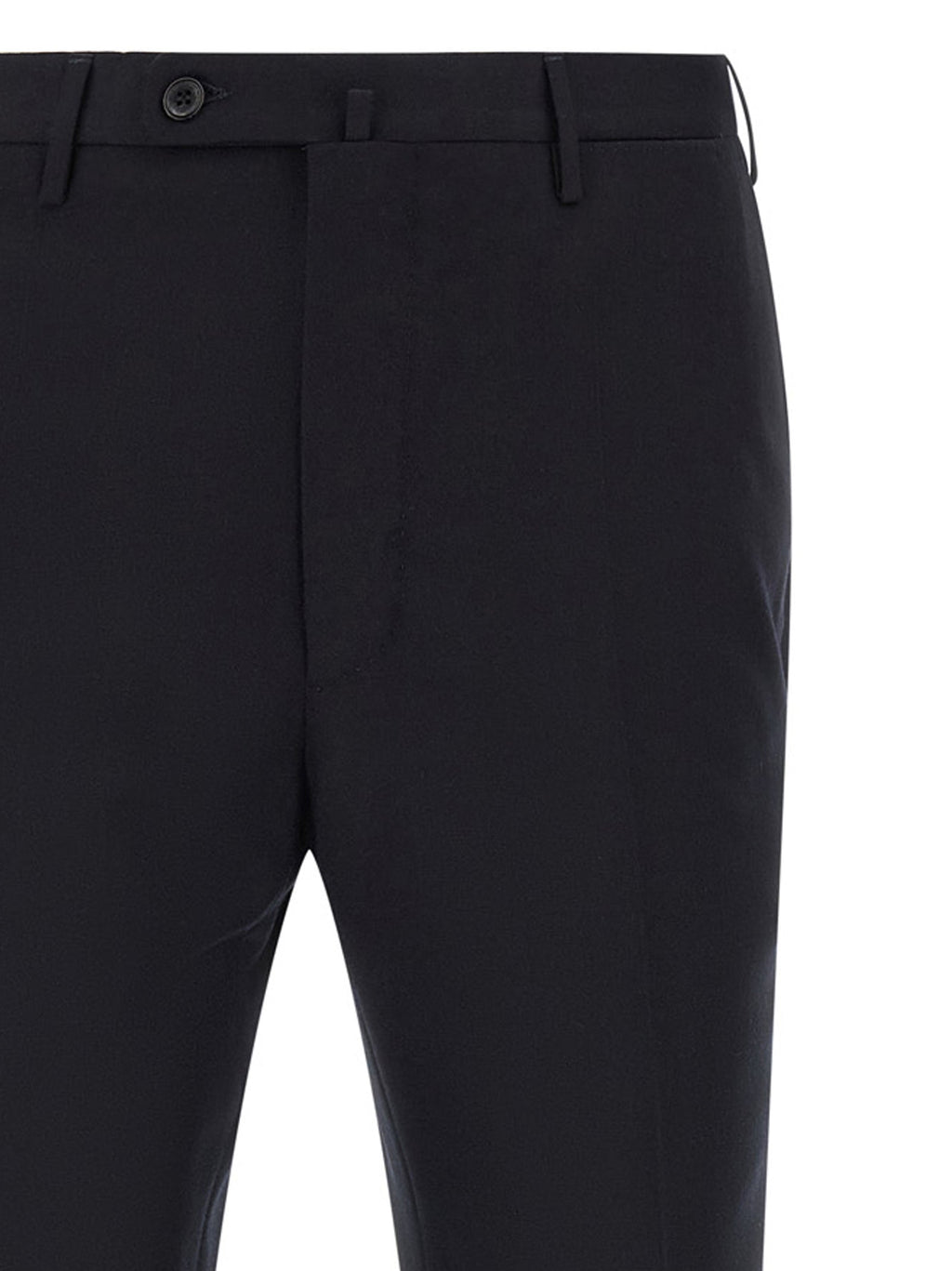 Incotex Blue Virgin Wool Dress Pants