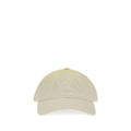 Ganni Beige Cotton Cap (Baseball Hat)