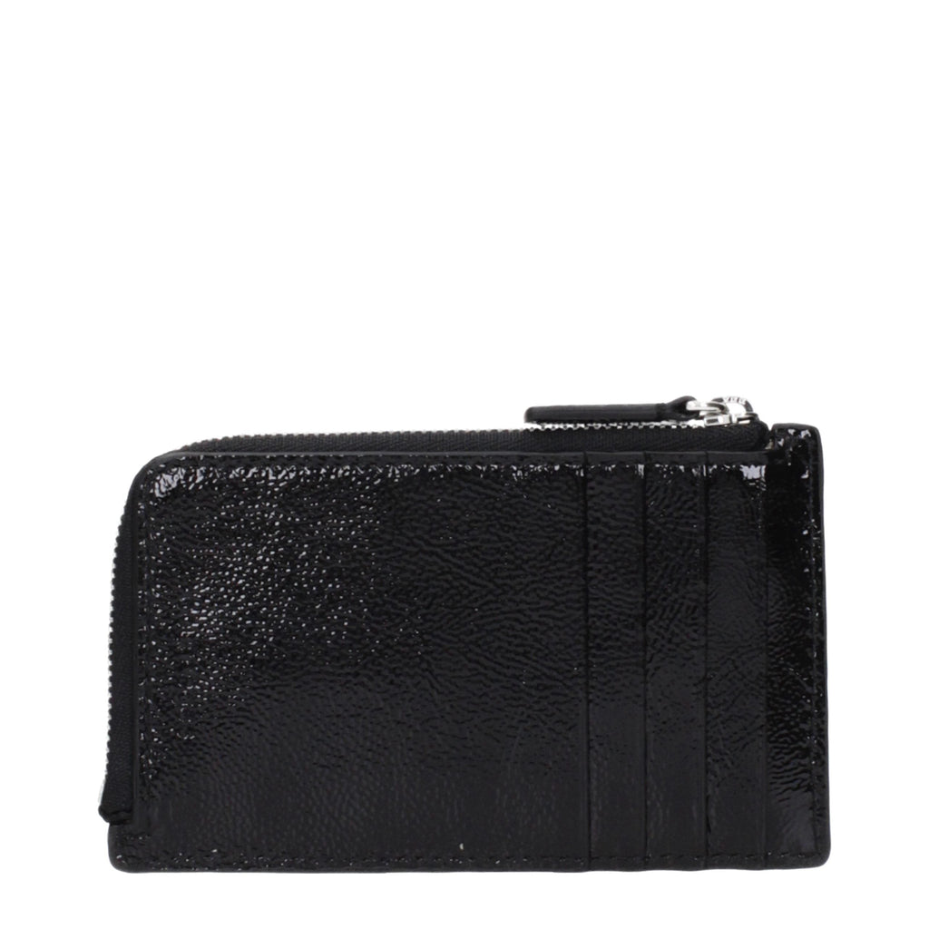 Courrèges Black Leather Wallet