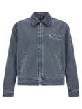 A.P.C. Gray Cotton Denim Jacket