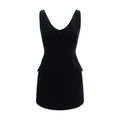 Max Mara Black Polyester Casual Dress