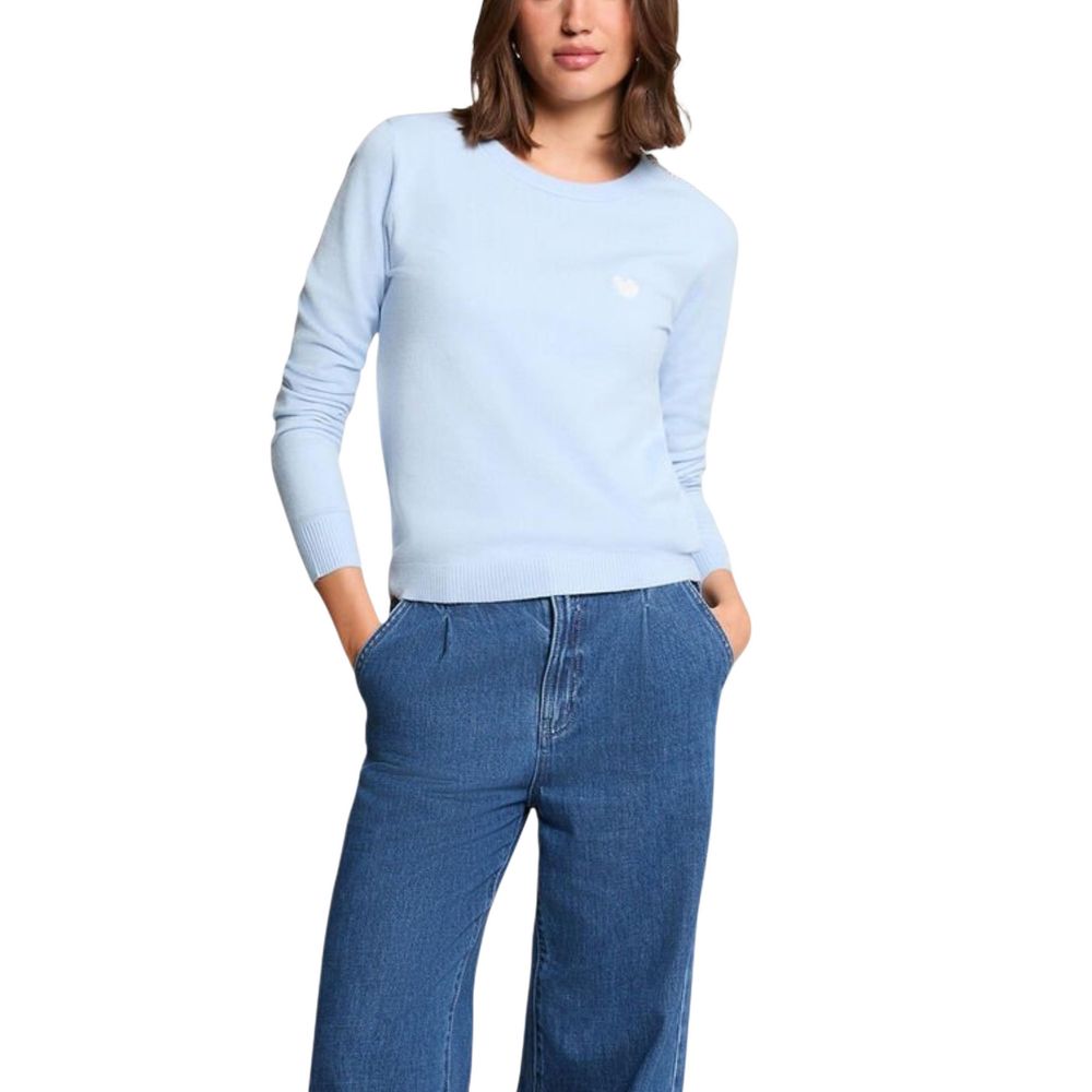 Morgan De Toi Blue Viscose Sweatshirt