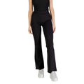 Jacqueline De Yong Black Viscose Flared Pants