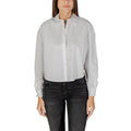 Armani Exchange White Cotton Blouse