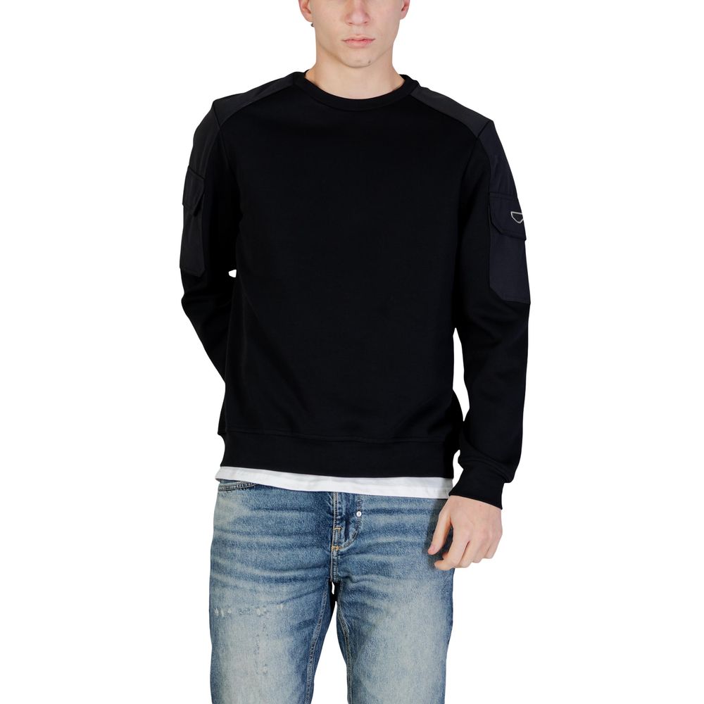 Antony Morato Black Cotton Sweatshirt