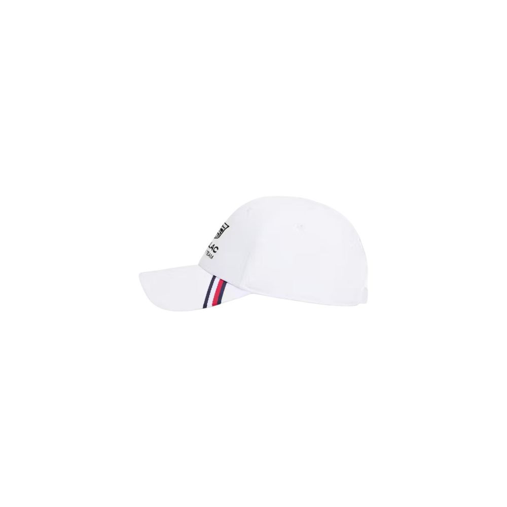 Tommy Hilfiger White Recycled Polyester Cap (Baseball Hat)