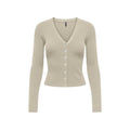 Only Beige Viscose Cardigan