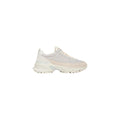 Calvin Klein Jeans Beige Leather Chunky Sneakers