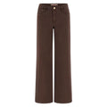 Guess Brown Lyocell Flared Pants