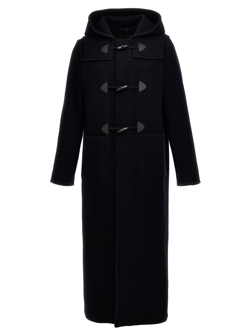 Prada Blue Wool Coat