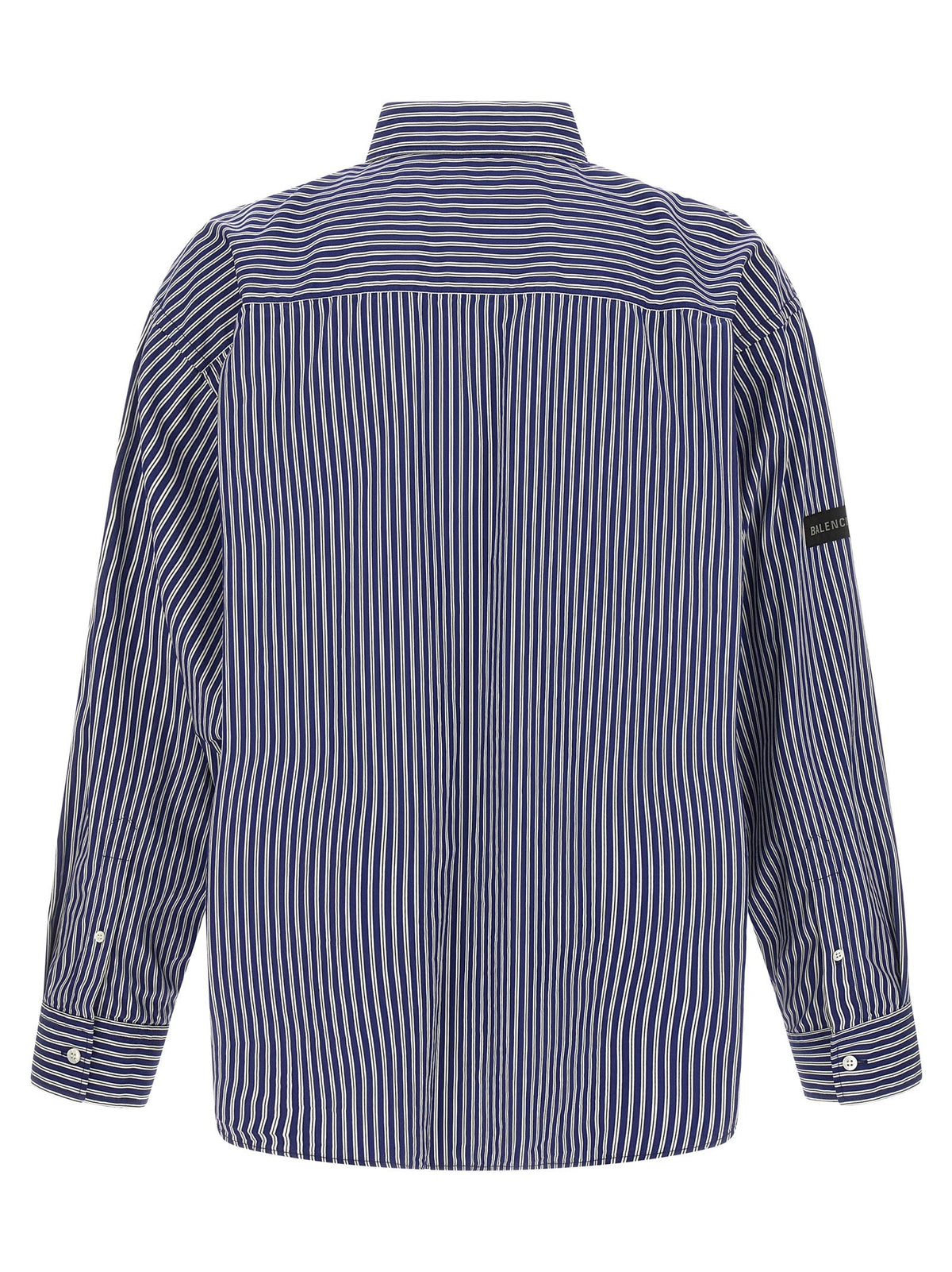 Balenciaga Blue Cotton Blouse