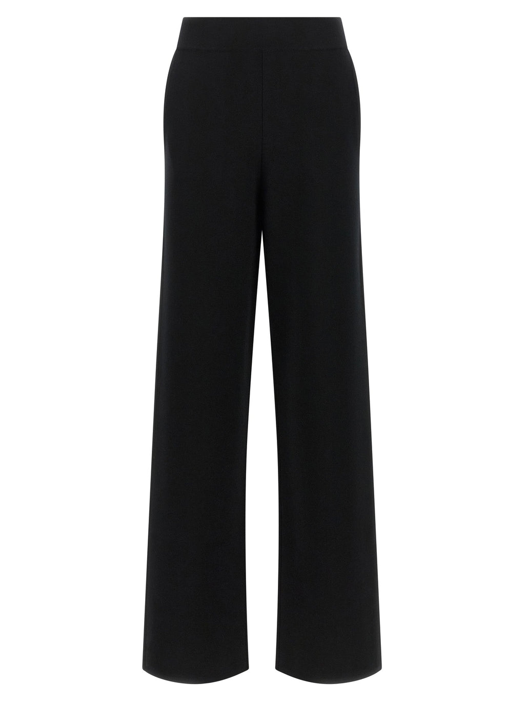 Max Mara Black Wool Casual Pants