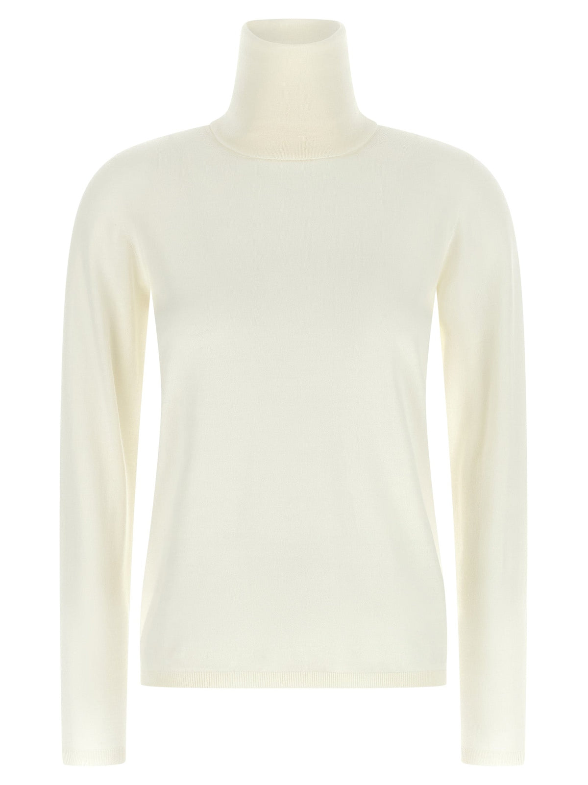 Max Mara White Virgin Wool Cardigan