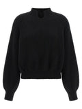 Khaite Black Cashmere Cardigan