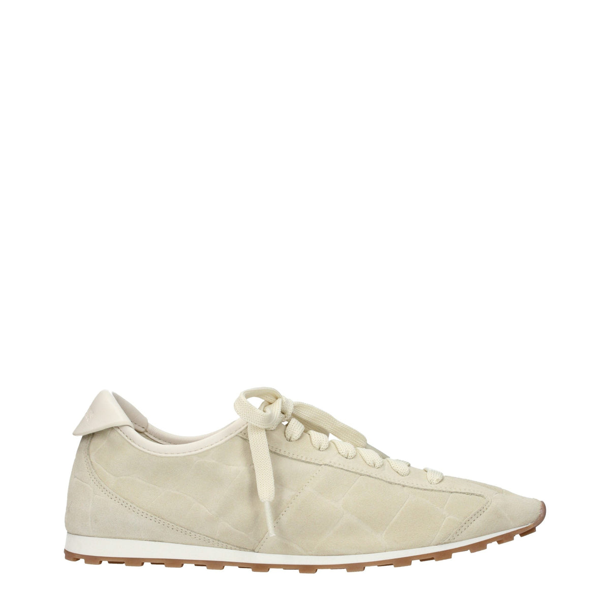 Jacquemus Beige Leather Sneakers