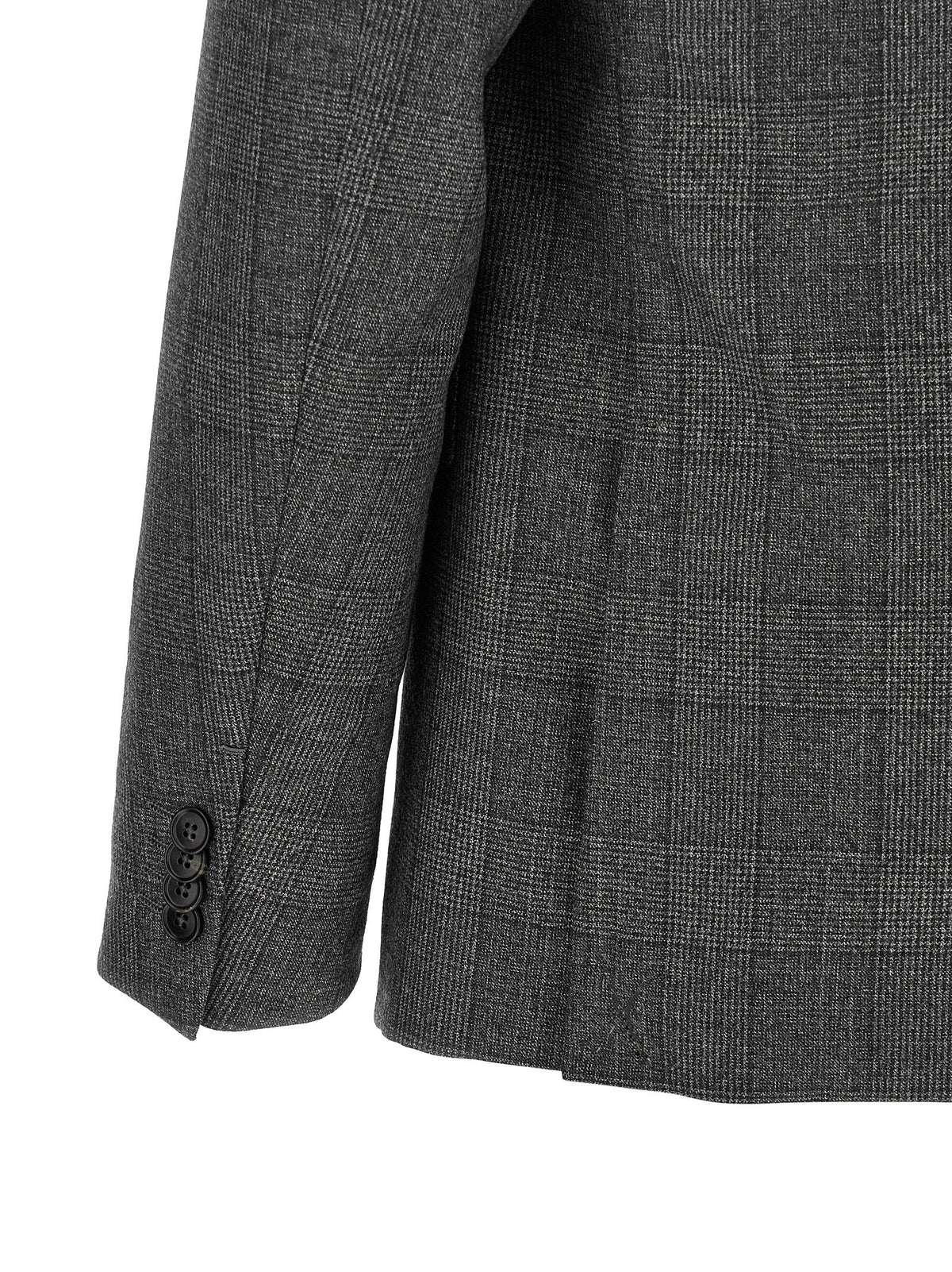 ZEGNA Gray Wool Two-Piece Suit