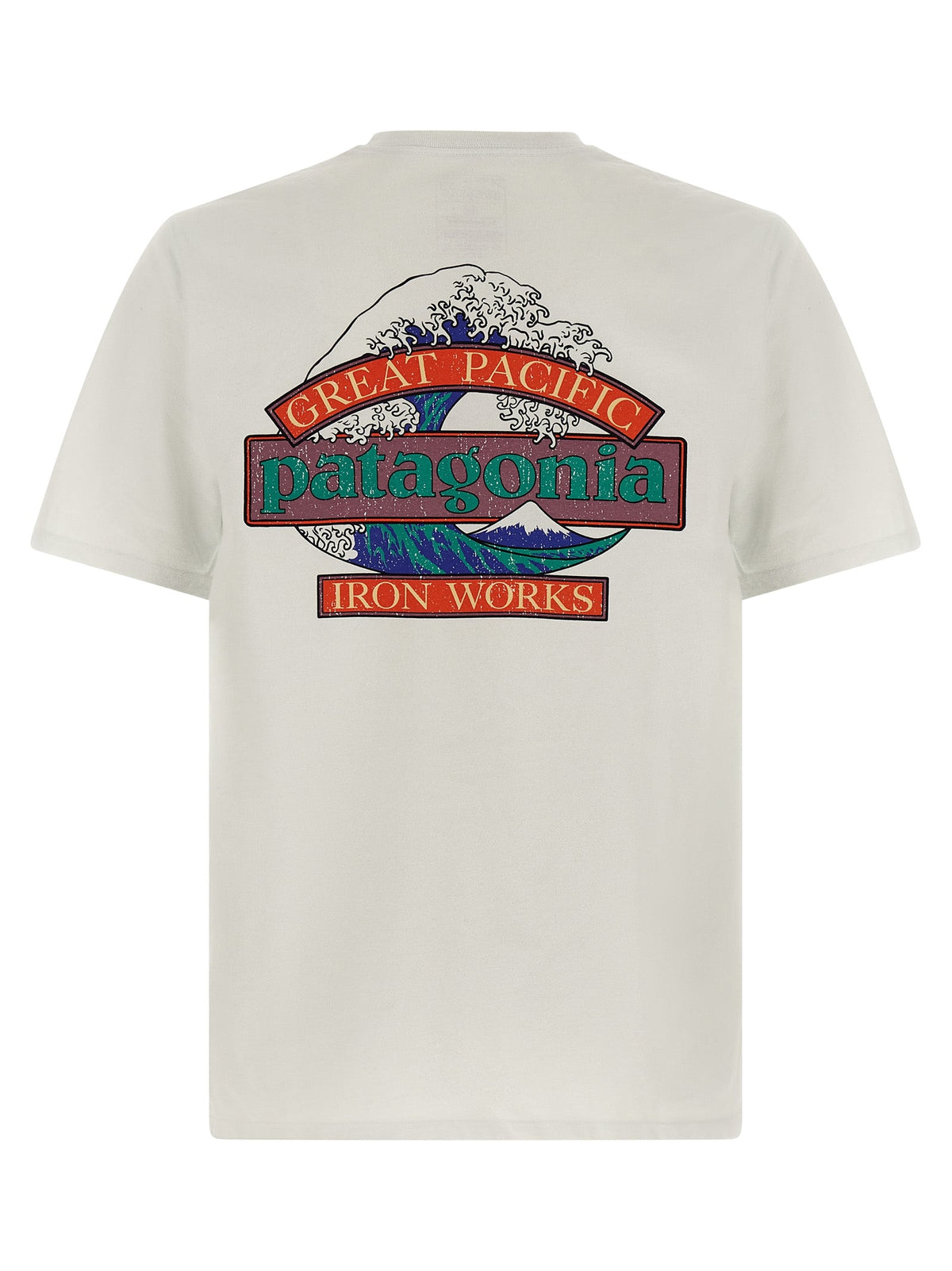 PATAGONIA White Cotton T-Shirt
