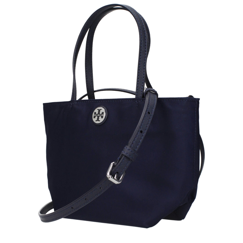 Tory Burch Blue Nylon Handbag