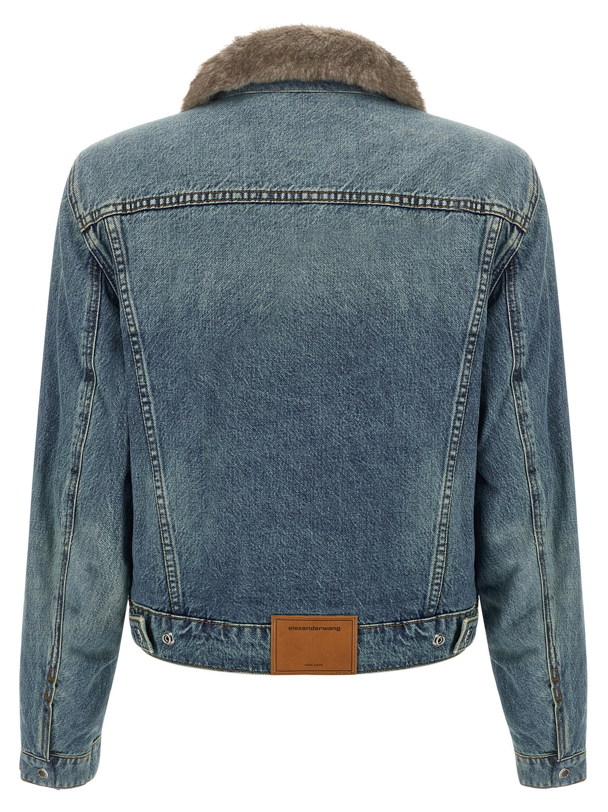 DENIM X ALEXANDER WANG Blue Cotton Denim Jacket