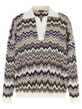 Missoni Multicolor Viscose Polo Shirt