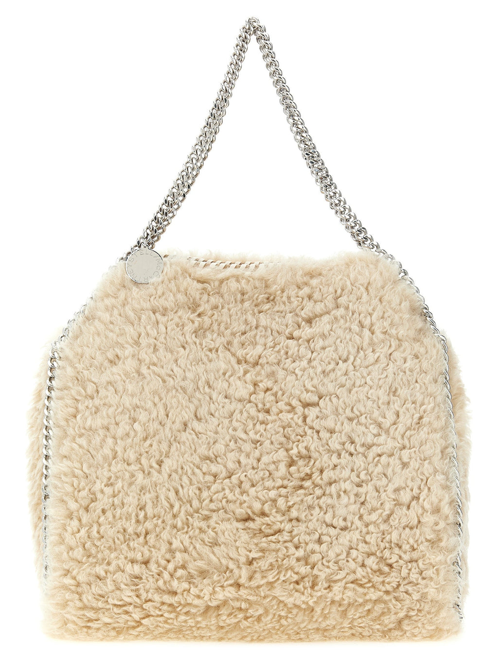 Stella McCartney Beige Polyester Shoulder Bag