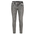 Philipp Plein Grey Cotton Women Jeans
