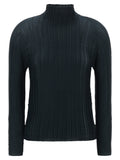 Issey Miyake Blue Polyester Cardigan