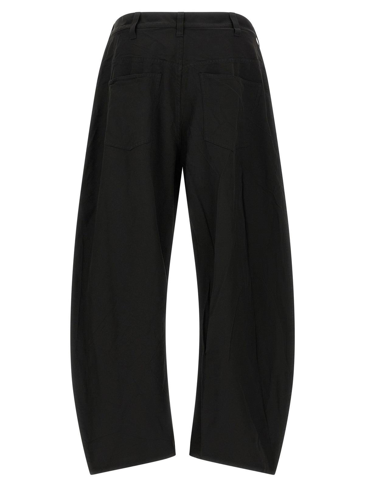 Comme Des Garçons Black Polyester Casual Pants