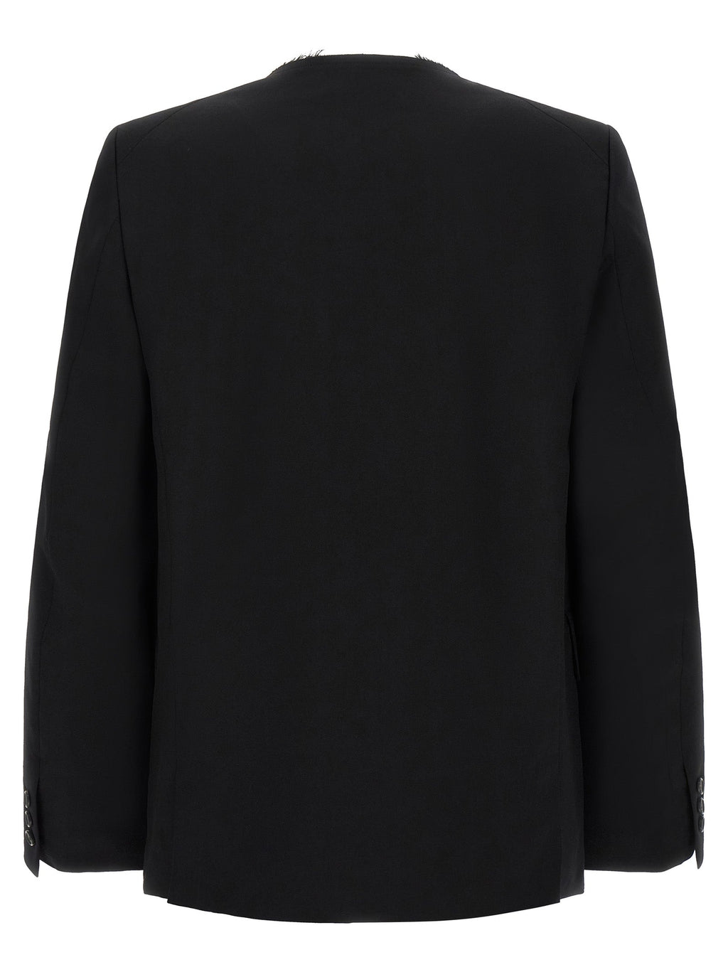 Comme Des Garçons Black Wool Blazer