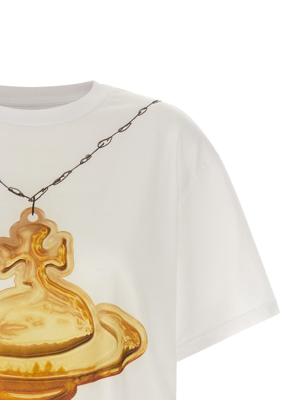 Vivienne Westwood White Cotton T-Shirt