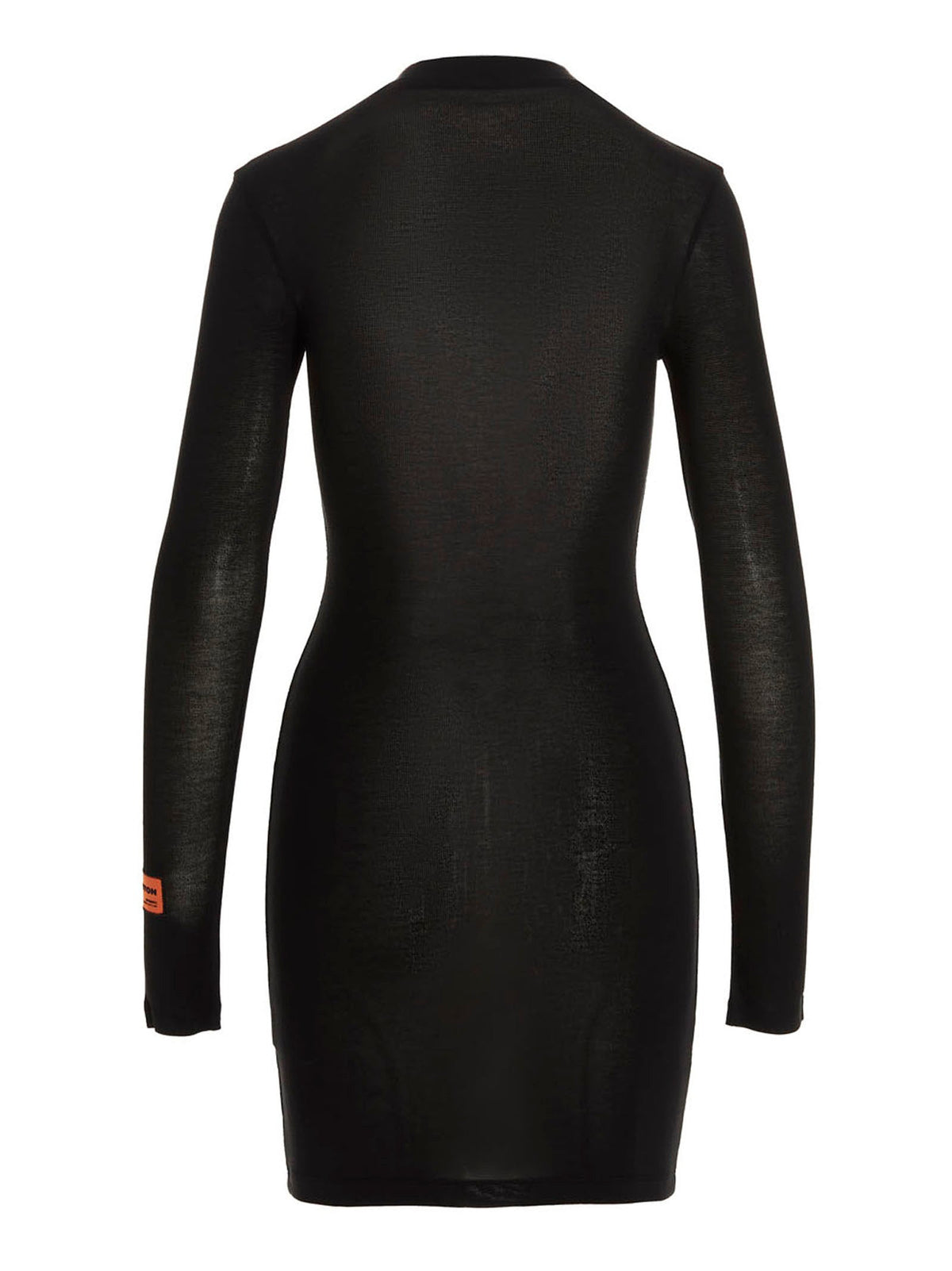Heron Preston Black Polyester Short Dress