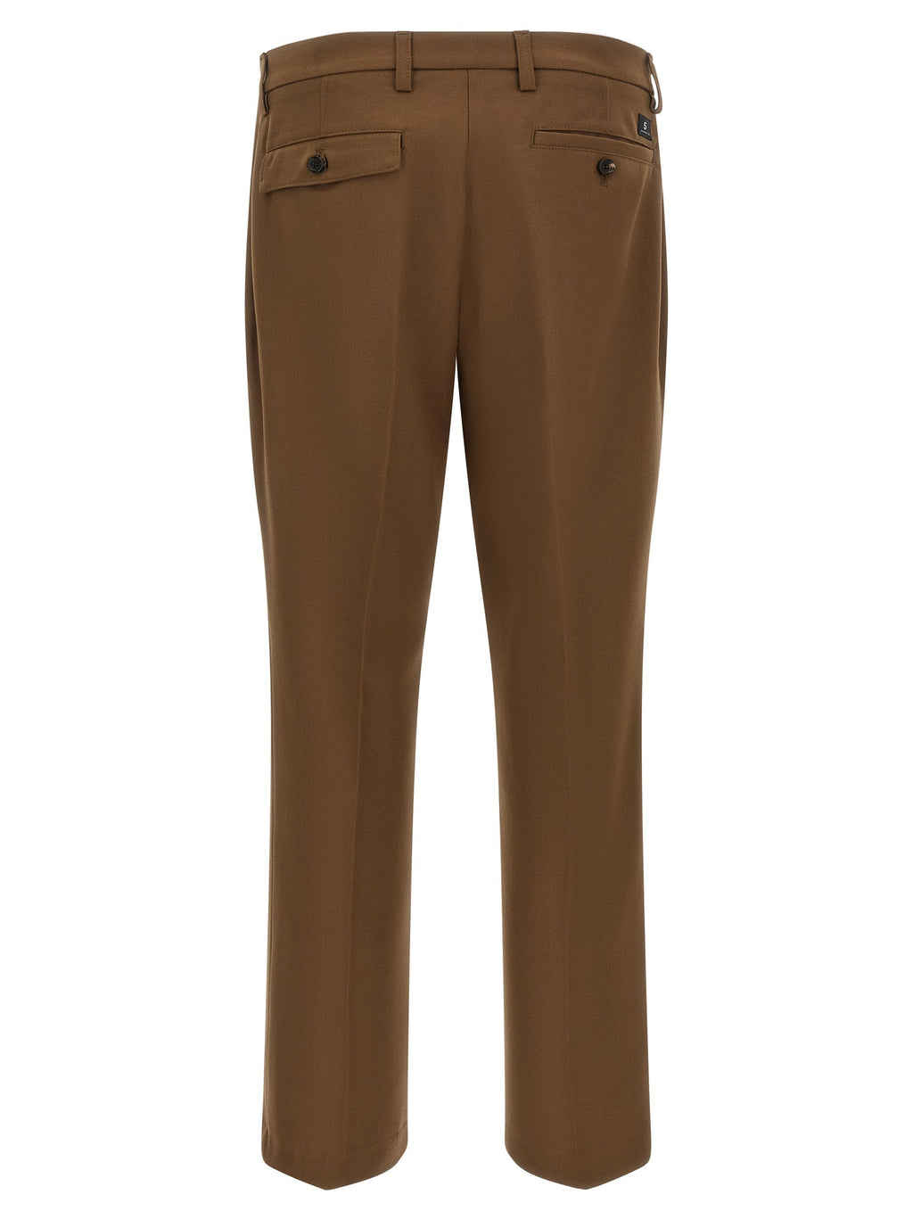 Department 5 Brown Polyester Chino Pants