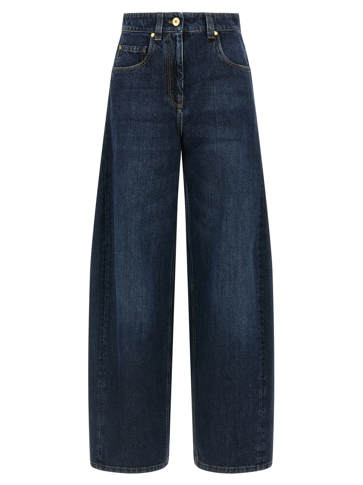 Brunello Cucinelli Blue Cotton Jeans Denim