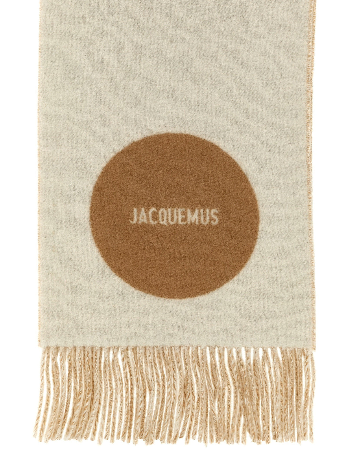Jacquemus Beige Virgin Wool Foulard