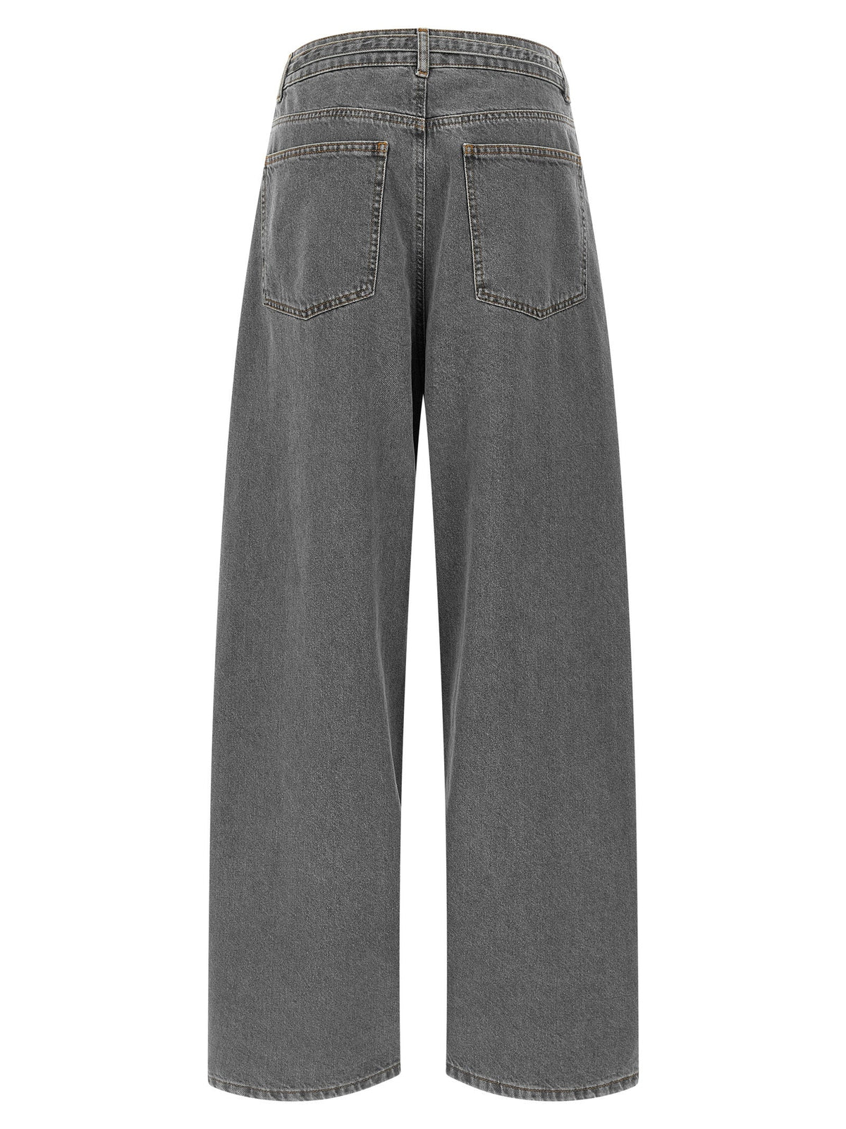 Twinset Gray Cotton Jeans Denim