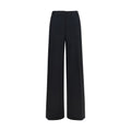 Fendi Black Cotton Casual Pants