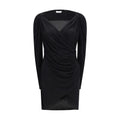 Balmain Black Viscose Casual Dress