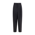 Ami Paris Black Wool Oves Aries Dress Pants
