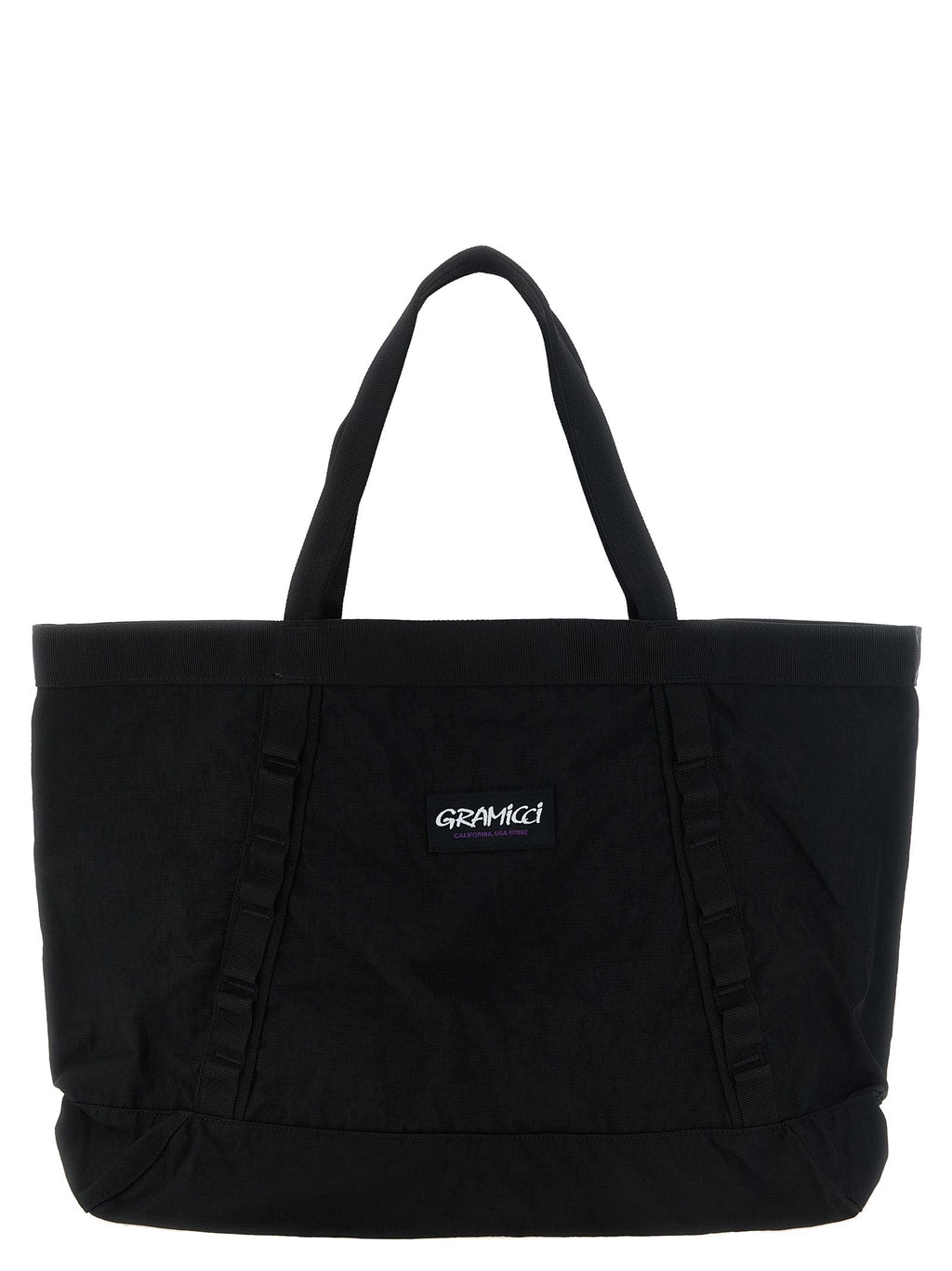 Gramicci Black Nylon Tote Bag