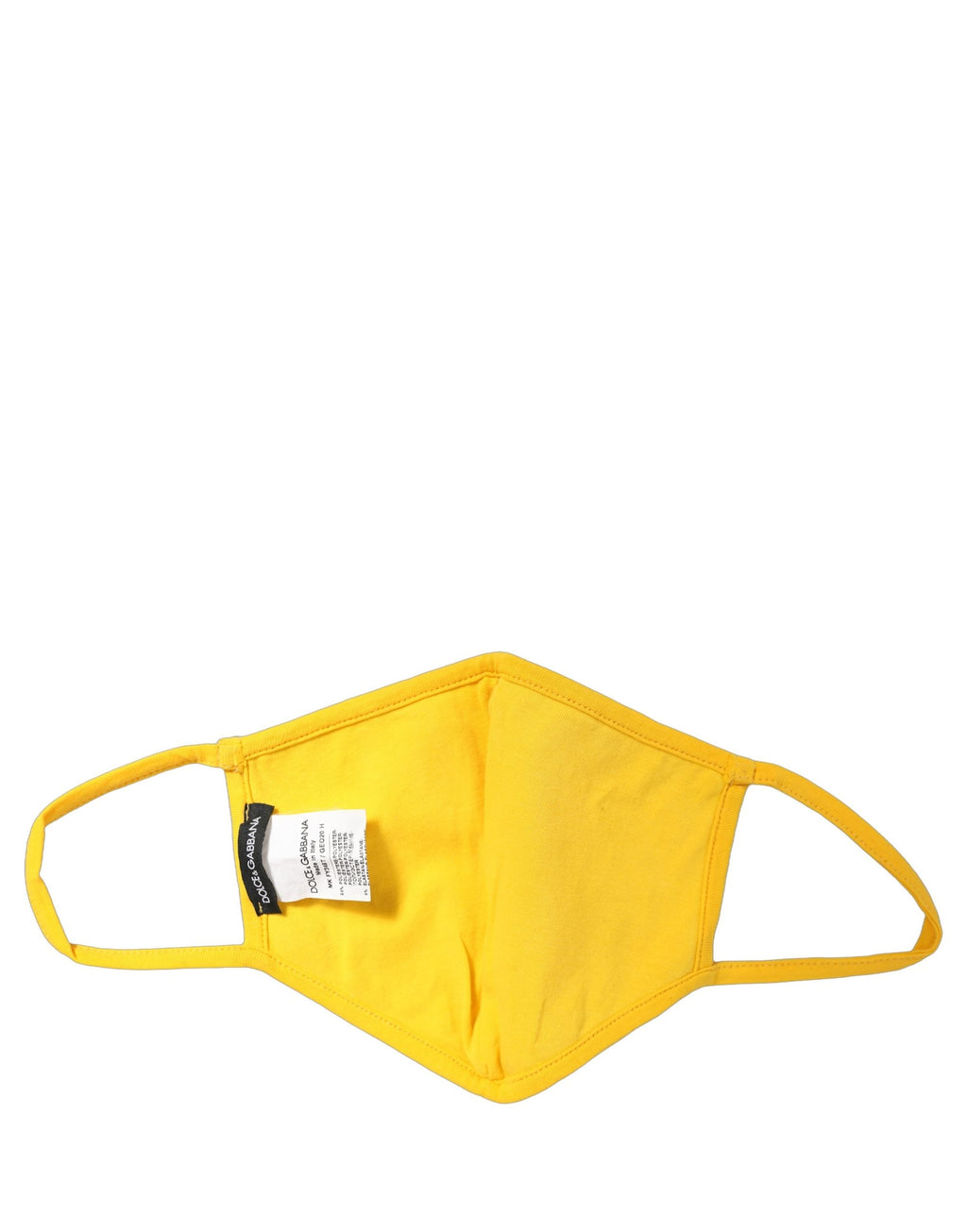 Dolce & Gabbana Multicolor Majolica Print Elastic Ear Strap Face Mask