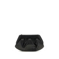 THEMOIRè Black Recycled Leather Clutch Bag