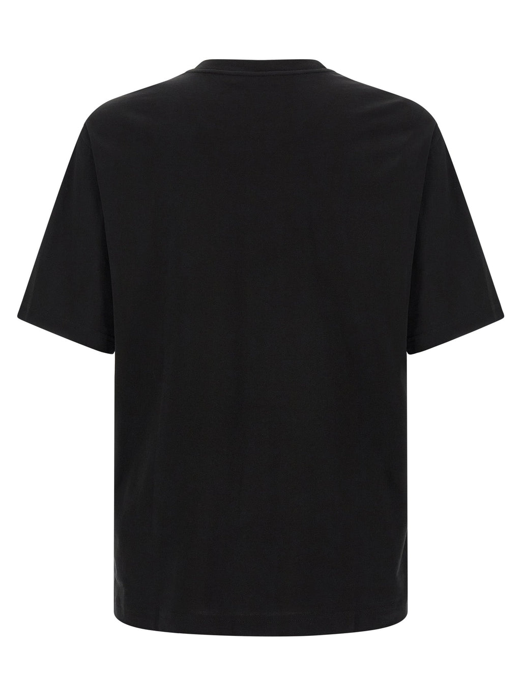 Dolce & Gabbana Black Cotton T-Shirt