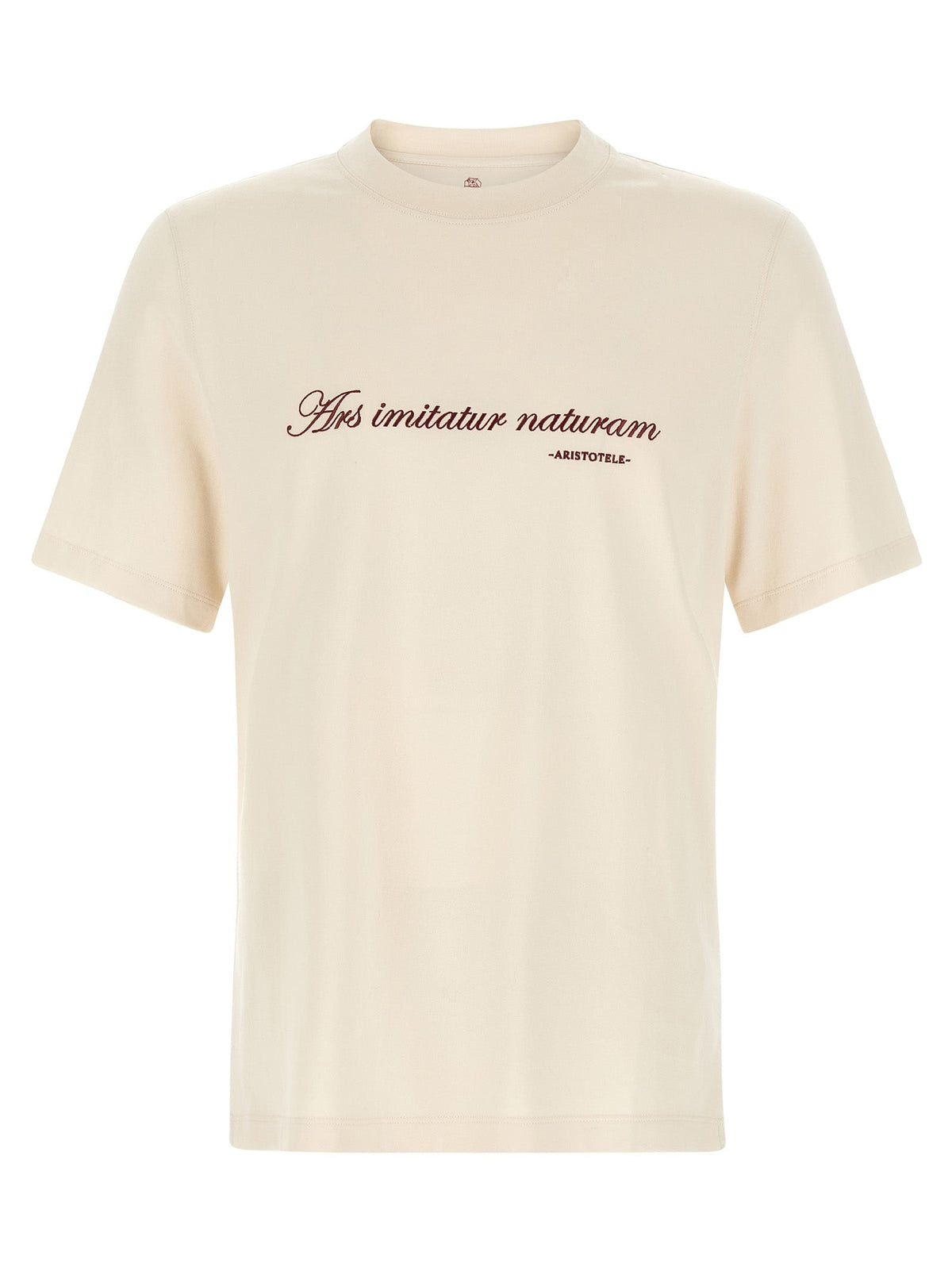 Brunello Cucinelli White Cotton T-Shirt