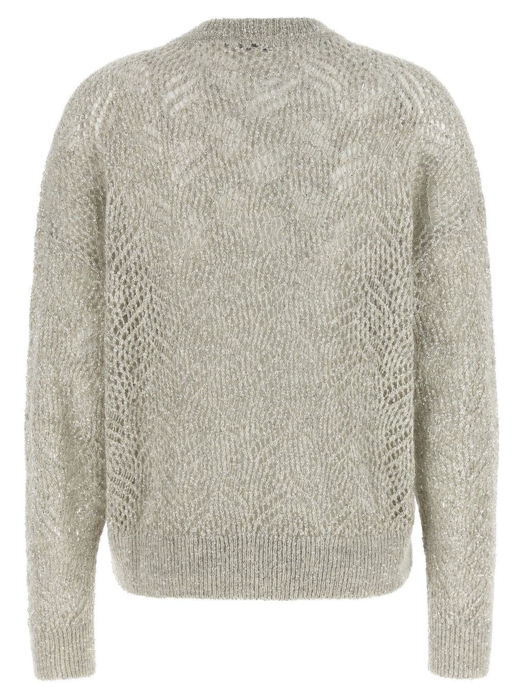 Brunello Cucinelli Gray Polyamide Cardigan