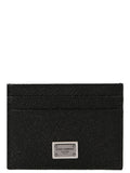 Dolce & Gabbana Black Calfskin Cardholder