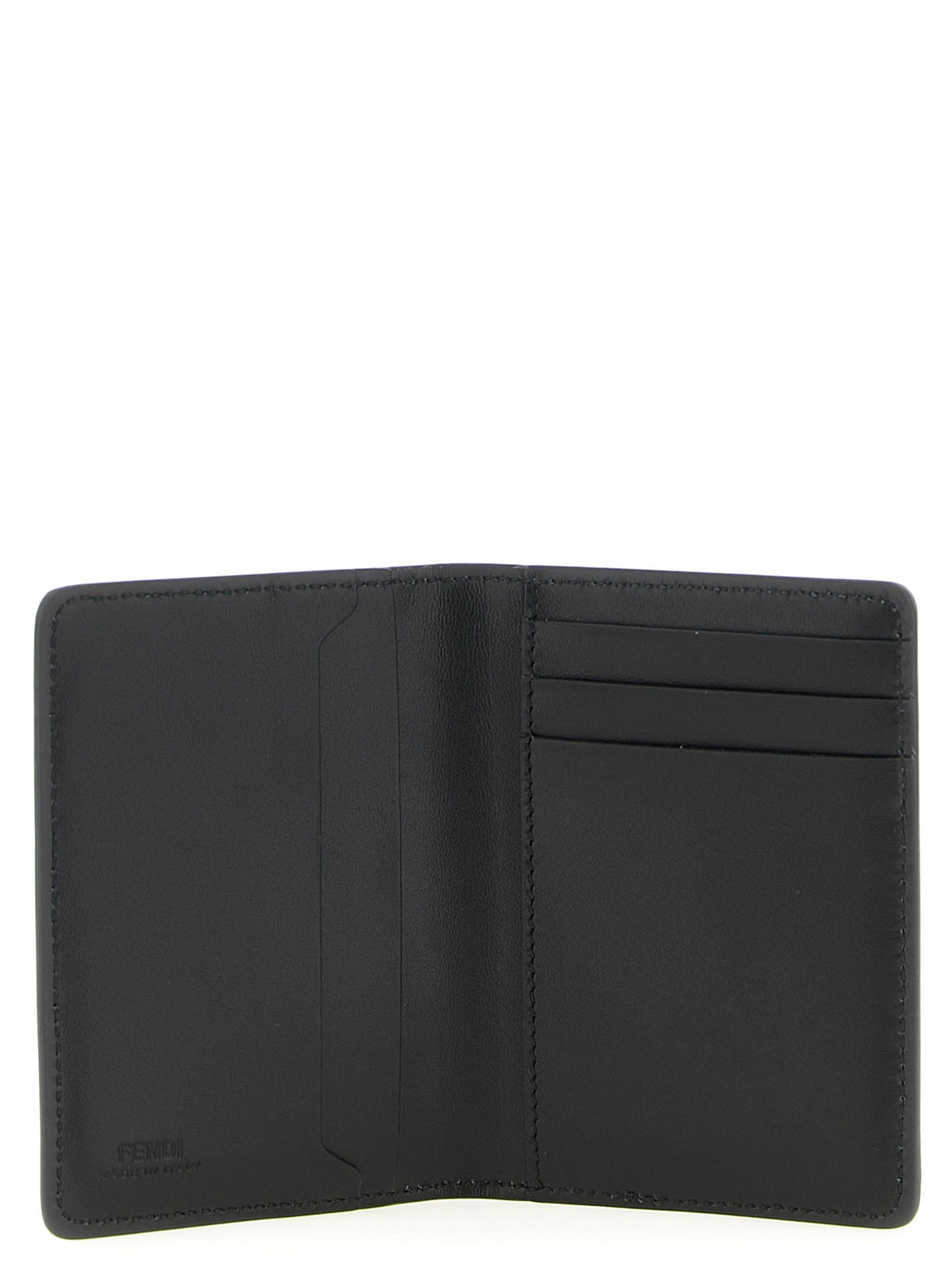Fendi Black Calfskin Cardholder